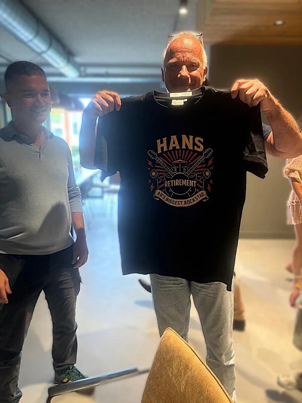 Hans gaat met Pensioen
