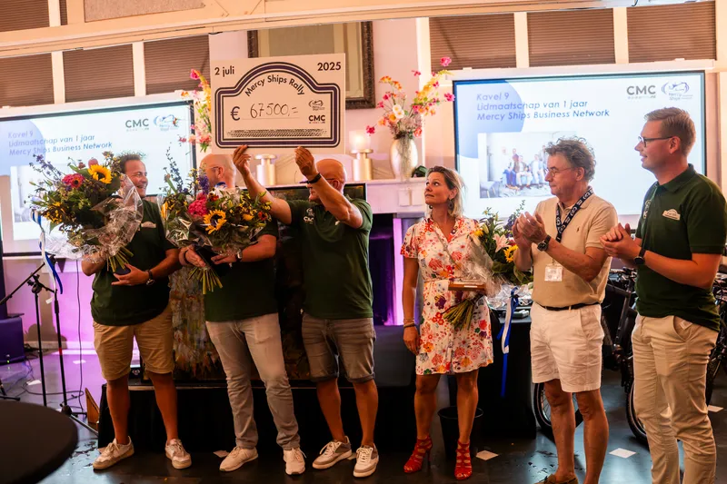 AB Midden Nederland bij de rally van Mercy Ships 2025
